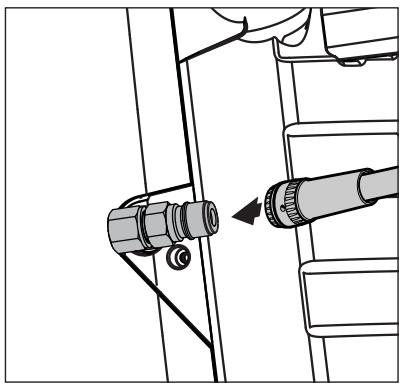 NILFISK NEPTUNE 2 - Connecting the high pressure hose - 1