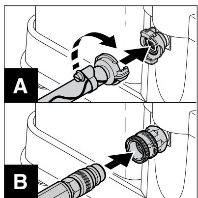 NILFISK NEPTUNE 5 - Connecting the high pressure hose - 3