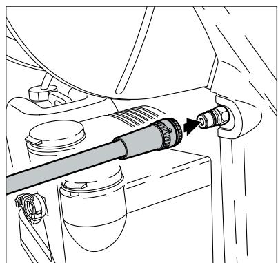 NILFISK NEPTUNE 5 - Connecting the high pressure hose - 2