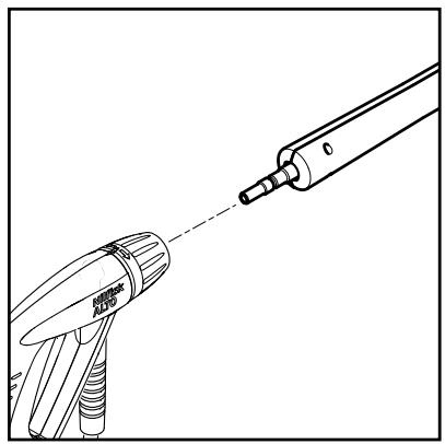 NILFISK POSEIDON 1 - Mounting of spray lance - 1