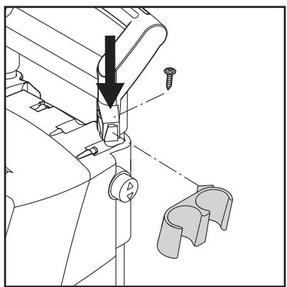 NILFISK POSEIDON 2 - Mounting of holders for spray lance - 1