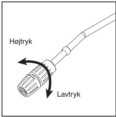 NILFISK POSEIDON 2 - Trykregulering på Flexopower Plus dysen - 1
