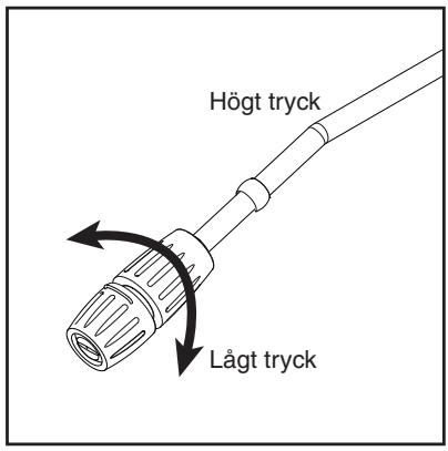 NILFISK POSEIDON 2 - Tryckreglering på Flexopower Plus munstychet - 1