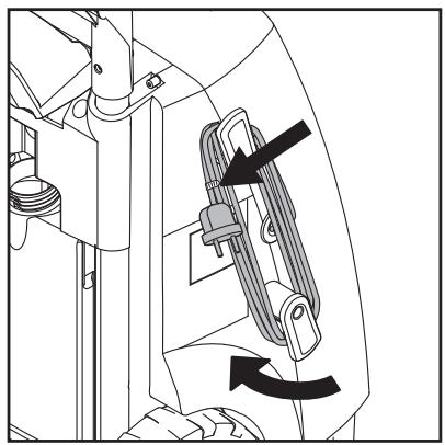 NILFISK POSEIDON 2 - Winding up of electric cable and high pressure hose - 2