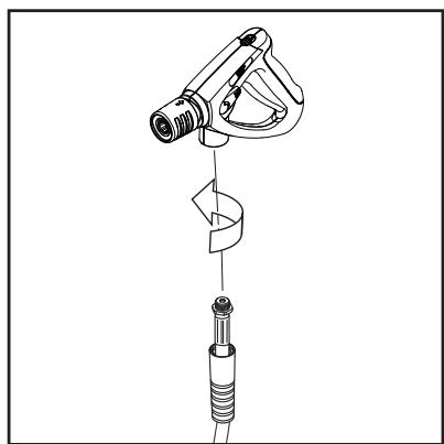 NILFISK POSEIDON 2 - Mounting of high pressure hose - 1