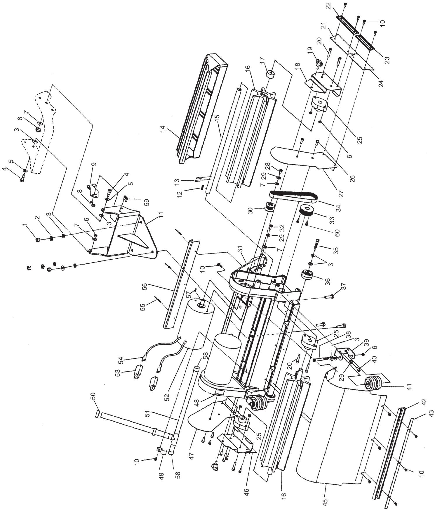 NILFISK SCRUBTEC 751 - Cylindrical Head Assembly 5/05 - 1