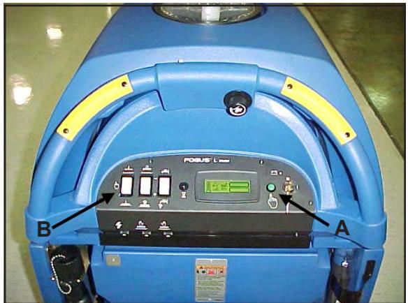NILFISK SCRUBTEC 784 - Programováni dotykového systému - 1