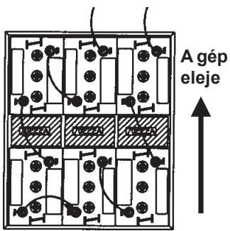 NILFISK SCRUBTEC R 571 - Az akkumulatorok behelyzese - 6