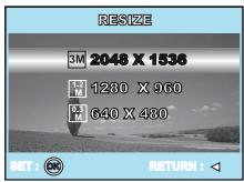 BENQ C420 - Resizing an image - 2
