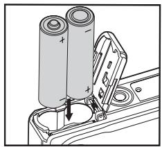 BENQ C420 - To remove the batteries: - 1