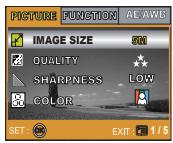BENQ C420 - Camera menu - 2