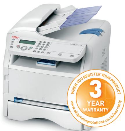OKI FAX 2510 - Integrates neatly into any working environment - 1