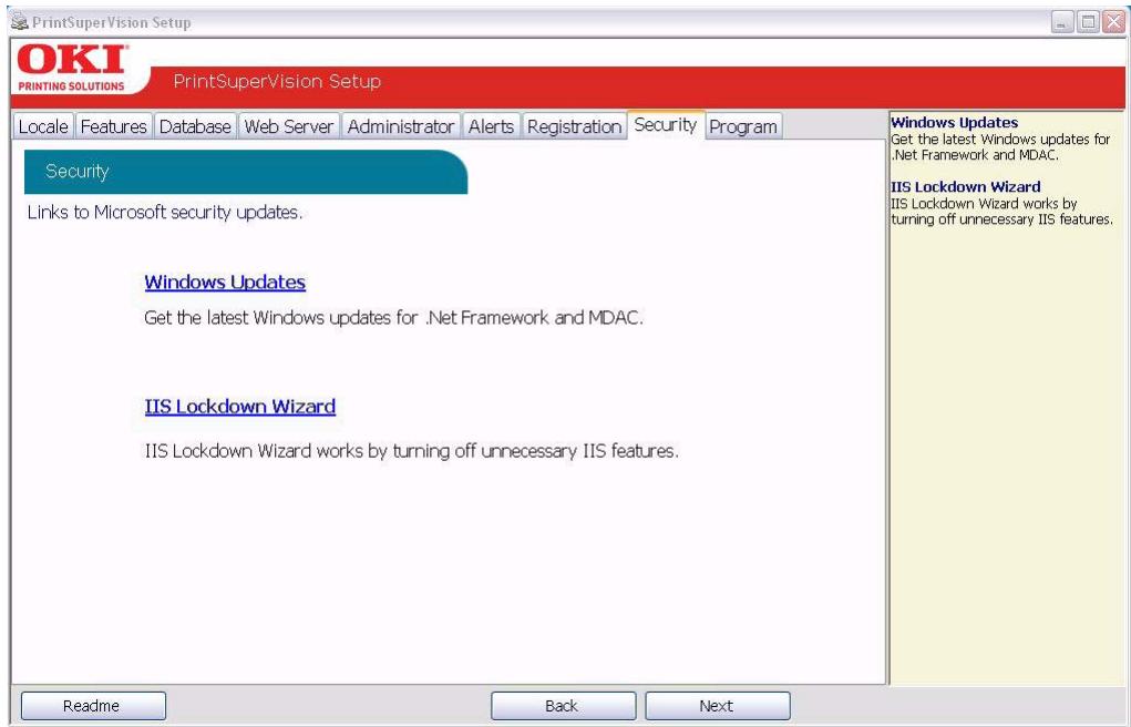 OKI B4350NPS - Check for Security Updates - 1