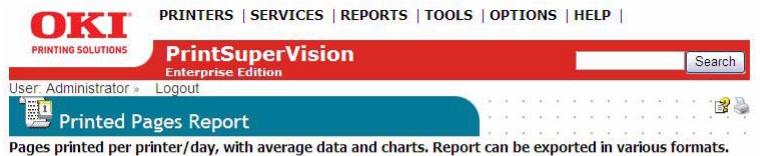 OKI B4350NPS - Printed Pages Report - 1