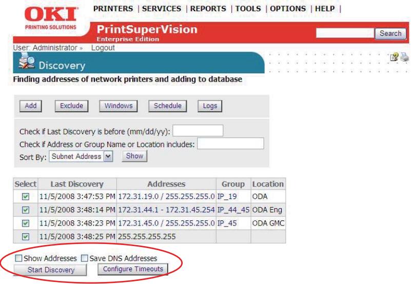 OKI B4350NPS - Other Discovery Options - 1