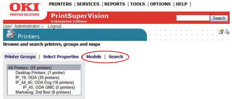 OKI B4350NPS - Searching for a Device - 1