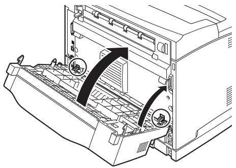 OKI B6200N - INSTALLING THE DUPLEX UNIT - 2