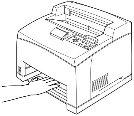 OKI B6200N - INSIDE THE PAPER TRAY - 1