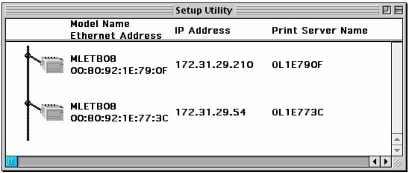 OKI C5300NCCS - Ouvrez l'utilitaire setup (configuration). - 1