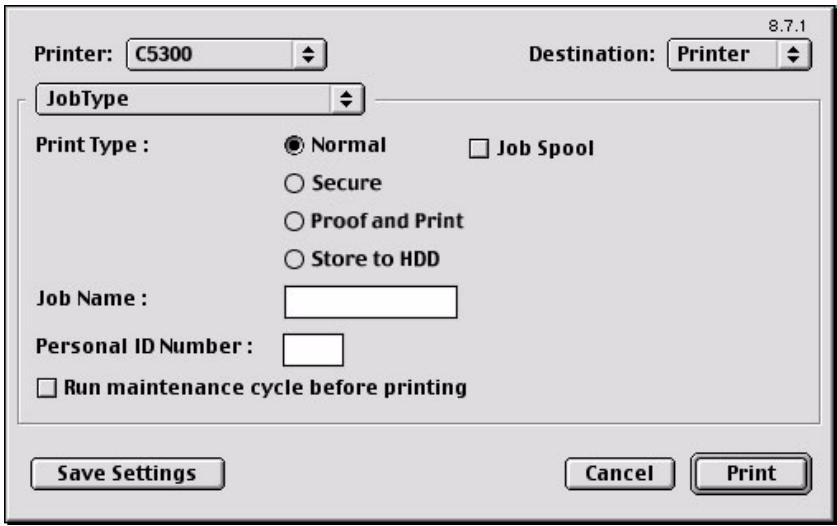 OKI C5300NCCS - Stockage sur le disque dur - 1