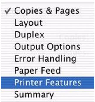 OKI C5300NCCS - Options du pilotoki - 1