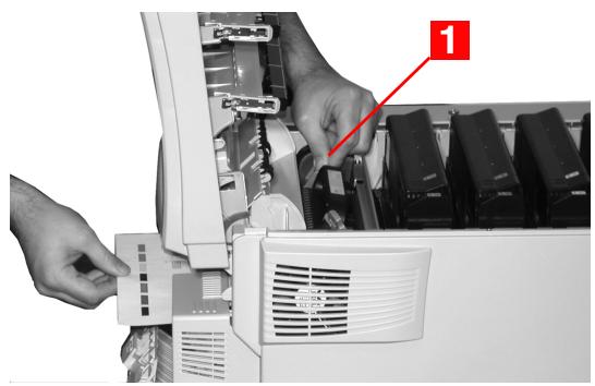 OKI C5300NCCS - AVERTISSEMENT! L'unité de fusion (four) peut être BRULANTE. - 1