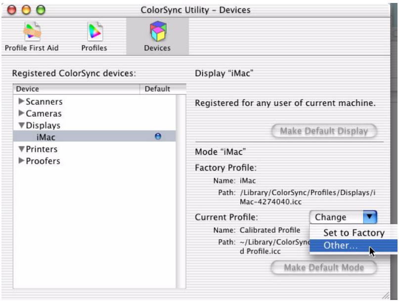 OKI C5300NCCS - Sélection de profils de couleurs ICC - 1