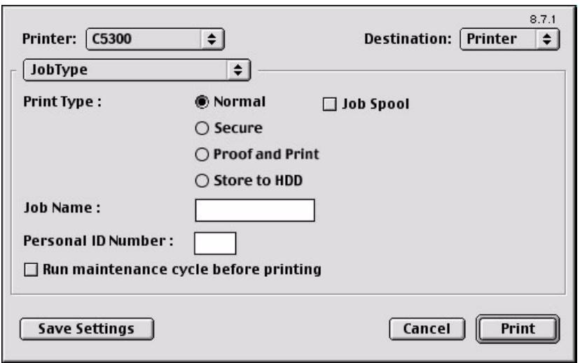 OKI C5300NCCS - Suppression d'un document avant de l'imprimer - 1