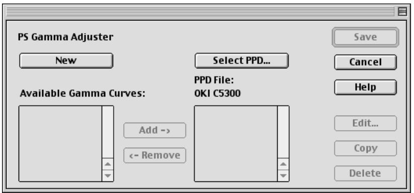 OKI C5300NCCS - PS gamma adjuster (correcteur gamma PS) - 1