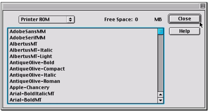 OKI C5300NCCS - Éléments du menu SDM - 3