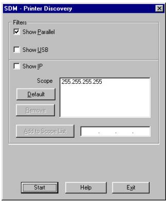 OKI C5400DN - Lancement de l'utilitaire storage device manager. - 1