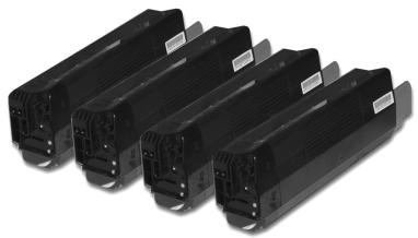 OKI C5400DN - Remplacement des cartouches de toner - 1