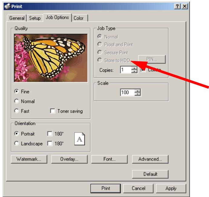 OKI C5400DN - Stockage sur le disque dur 2000 - 1