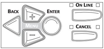 OKI C5400DN - Modifications des options de menu - 1