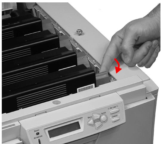 OKI C5400DN - Avertissement! - 2