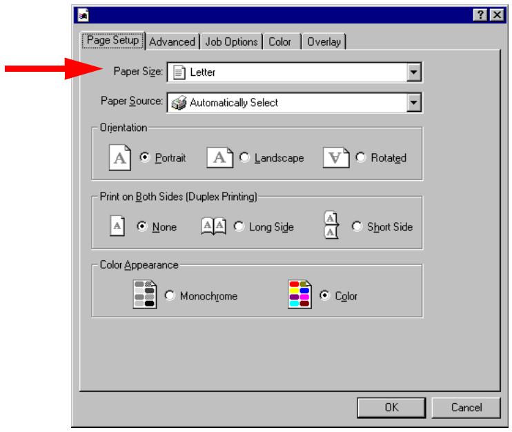 OKI C5400DN - Impression sur des formats de support personnalisés NT 4.0 - 2