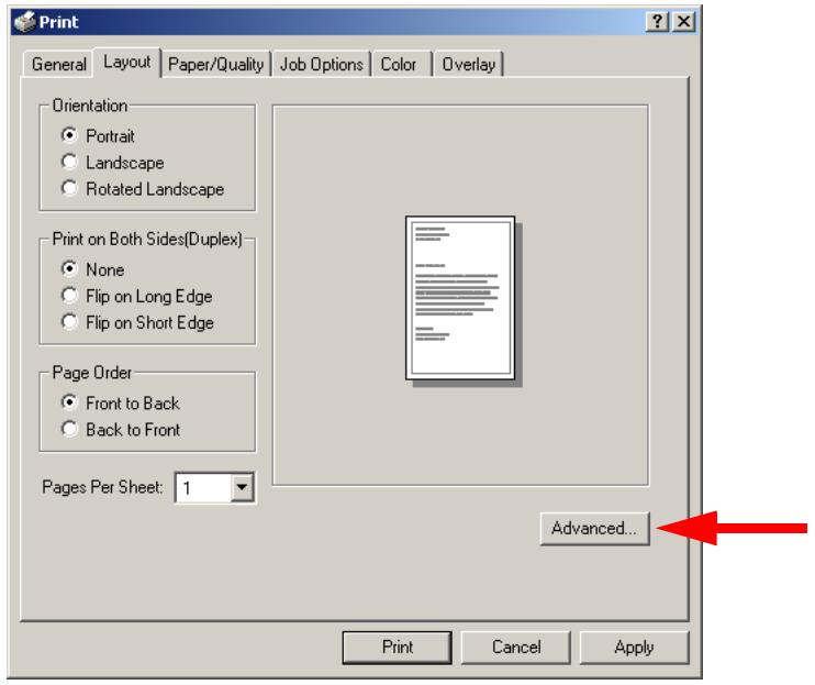 OKI C5400DN - Impression sur des formats de support personnalisés 2000 et XP - 2