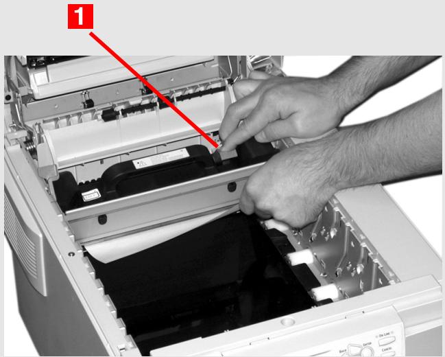 OKI C5400DN - Mise en GARDE! - 1