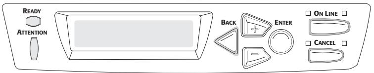 OKI C5400DN - Modification de la langue d'affichage - 1