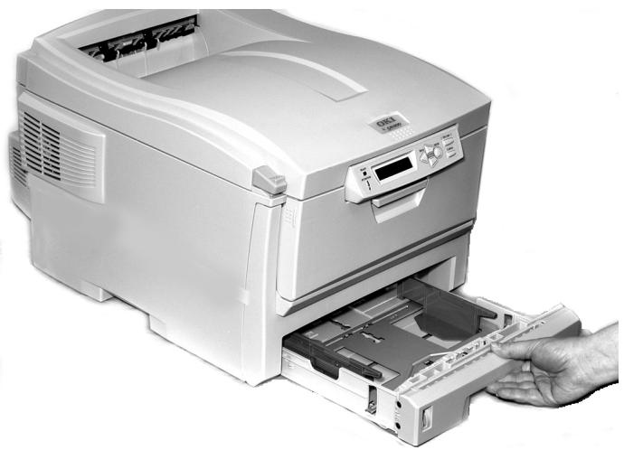 OKI C5400DN - Bacs 1 et 2 - 1