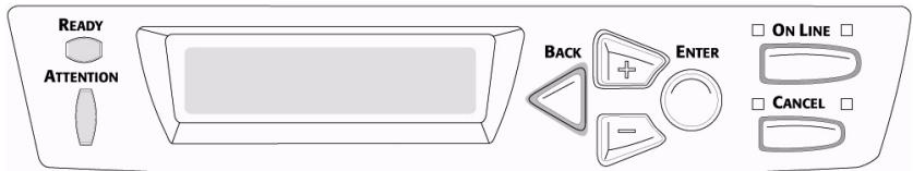 OKI C6000DTN - Impression de la liste des paramètres courants menu map (liste des menus) - 1