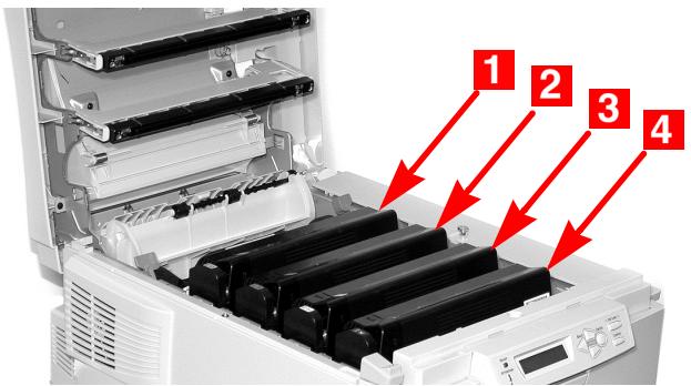 OKI C6000N - Avertissement! - 1