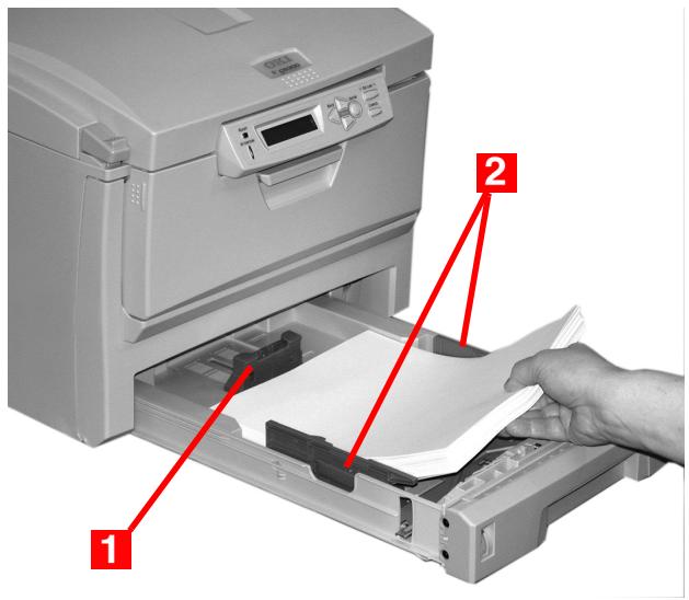 OKI C6000N - Bacs 1 et 2 - 3