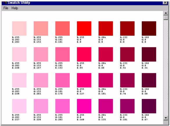 OKI C6000N - Impression de nuanciers de couleurs - 1
