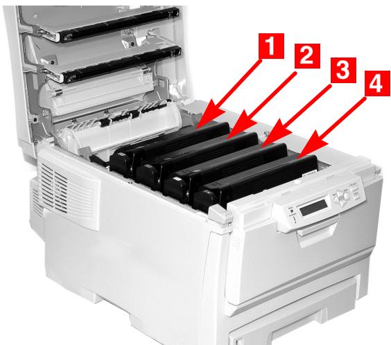 OKI C6000N - Avertissement! - 1