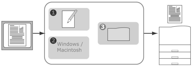 OKI C6050DN - Ce que décrit ce guide - 1