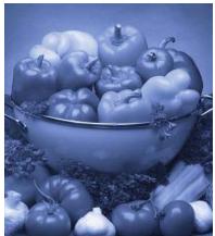 OKI C6050DN - Blue tone (tons de bleu) - 1