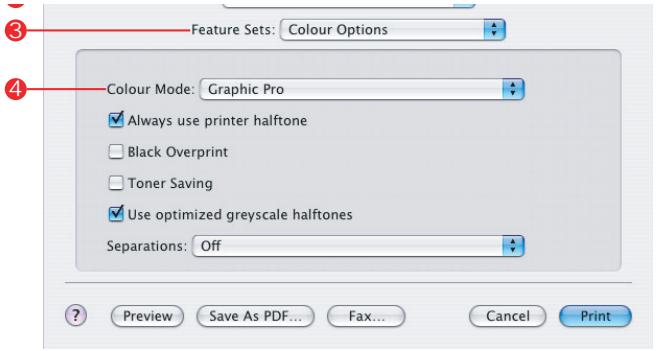 OKI C6100HDN - Simulations d'encre CMJN – données de la source CMJN - 3