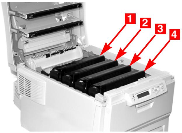 OKI C6100HDN - Avertissement! - 1