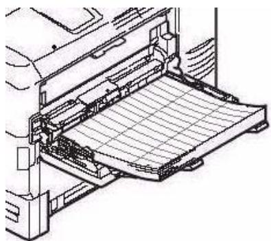 OKI C6100N - Bac multifonction (Bac MF /Alimentation manuelle) - 1